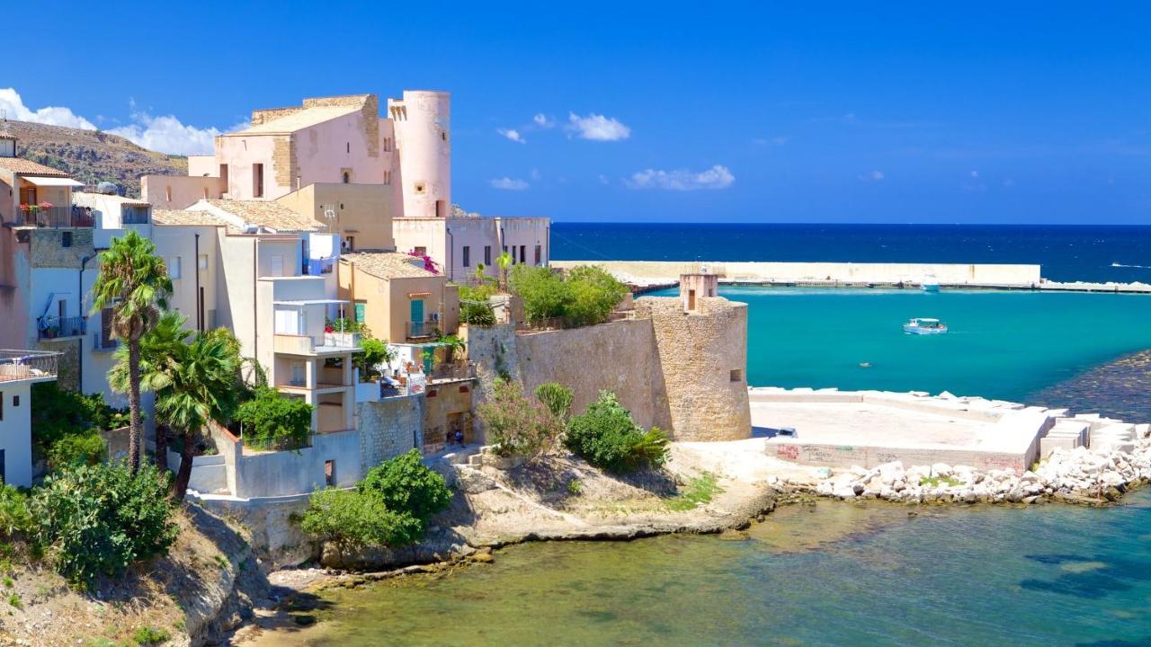 Scialii Villa Castellammare del Golfo Bagian luar foto